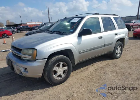 2004 Chevrolet Trailblazer Ls from USA, damaged, VIN 1GNDS13S442189574